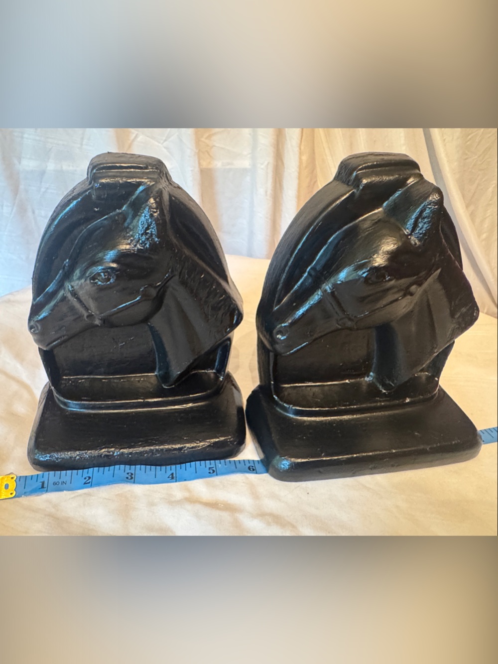 Black Beauty Horse Bookends (Pair)